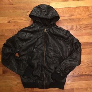 Vintage Pop England Leather Jacket ASO K Stewart